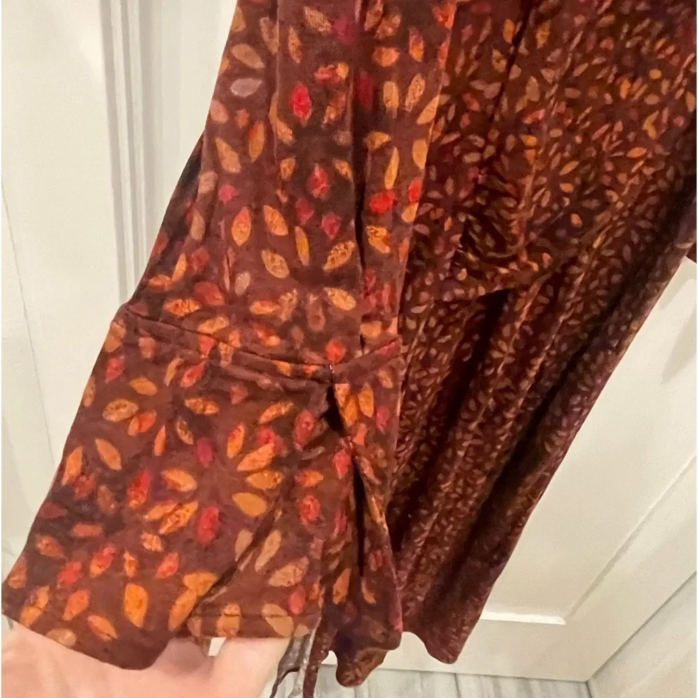 Free People Shayla Wrap Midi Dress.Size L
